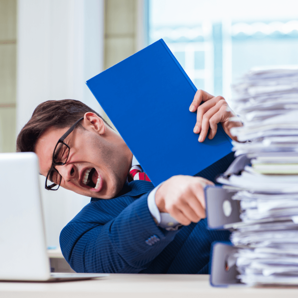 Stress lié à la pression au travail 